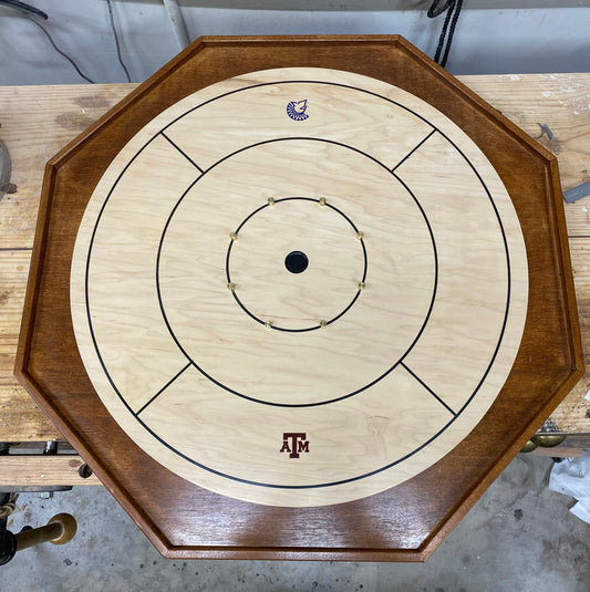 Maple Crokinole Board - Tournament Size